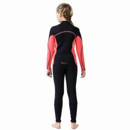 Fato de mergulho em neoprene infantil completo, maiô profissional de 2 peças para natação, surf e praia, mantém-se quente, 2,5mm - Image 3