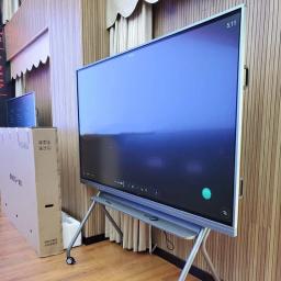 Tela táctil multilíngue LCD, quadro branco interativo de Android, 4K 65 75 85 96 110 Polegada, multilíngue, LCD, tevê esperta - Image 1