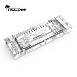 FREEZEMOD-Memória Water Cooling Block, Suporte 4 RAM Armor, Compatível com Pirate Ship Comb, MOD Watercooler, MEO-PM0A - Image 2