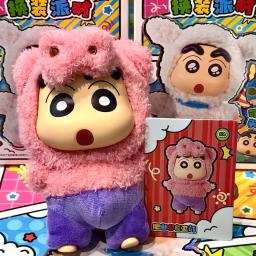 2025 quente crayon shin-chan caixa cega traje festa série boneca de vinil anime figura ação caixa mistério coleção modelo brinquedo presentes - Image 2