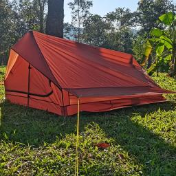 Ultraleve Trekking Pole Tent, Tenda Mochila, Bikepacking Tendas, Leve Sem POLE 2 Pessoa tenda, barraca de acampamento 2 pessoa - Image 2