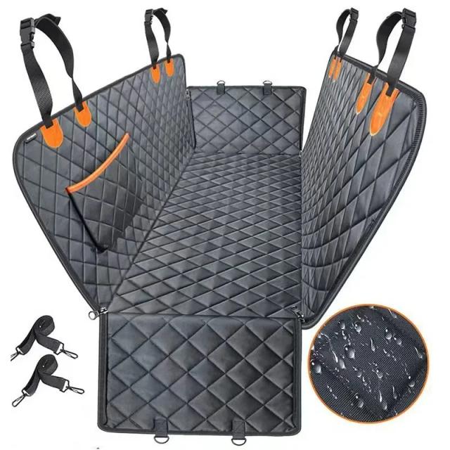 Assento Extensor para Cães: Cama de Carro Impermeável com Tampa Dura e Hamaco para Pets no Banco Traseiro