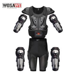 WOSAWE-Colete Protetor Corporal Completo para Adultos, Jaqueta de Armadura Motocross, Proteção de Peito e Coluna, Cotovelo e Ombro, Luvas de Joelho - Image 1