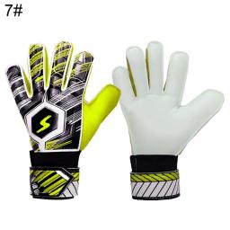 Luvas de goleiro para adultos e crianças, futebol, futebol, goleiro, dedo cheio, proteção das mãos, anticolisão, antiderrapante, respirável, confortável - Image 3