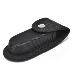 Bainha preta Fold Knife e Alicate Bag, Bolsa, bainha, Nylon Belt Loop, transportar, armazenamento, Suporte lanterna, cintura Pack - Image 3