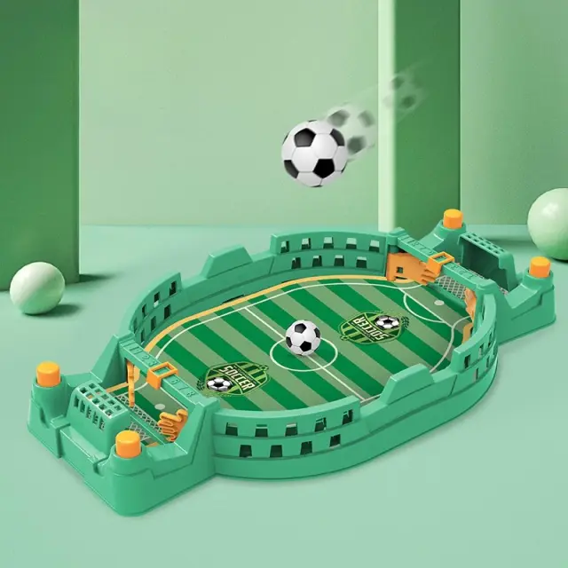Mini tabuleiro interativo de futebol para pais e filhos - Brinquedo esportivo ideal para festas e diversão em família