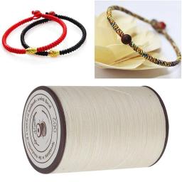 Fio de poliéster encerado Colar Cordões, Fio De Cera De Costura De Couro, Ferramentas De Artesanato De Couro, 60 m, 0,55mm - Image 2