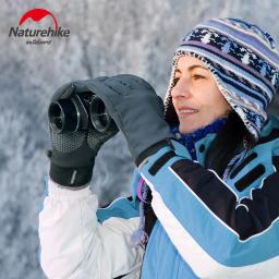 NatureHike-Touch Screen Velvet Luvas Quentes, Esportes ao Ar Livre, Tela Sensível Ao Toque, Corrida, Ciclismo, Inverno - Image 3