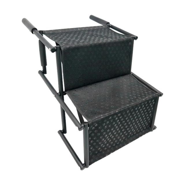 Escada Dobrável para Pets com Chuveiro e Rack - Acessórios de Carro para 2024