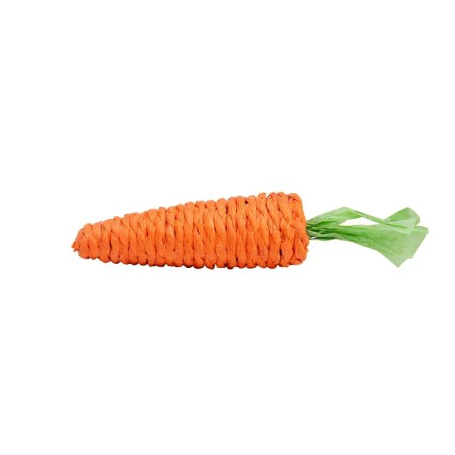 Brinquedo Sonoro Carrot Cuddle Stick: Mordedor Anti-Mordida e Diversão para Gatos em 2024