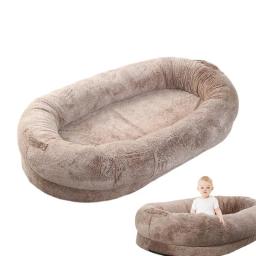 Cama De Espuma De Memória Para Animais Humanos, Tamanho Pet Supplies, Cama Tamanho Humano para Pessoas - Image 5