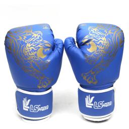 Novas luvas de boxe para crianças profissionais sanda treinamento caixas protetoras luta artes marciais luvas - Image 3