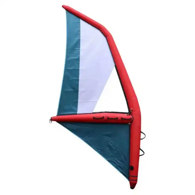 Vela Inflável de Windsurf 2024: Wingkite e Wingfoil para Iniciantes com Acessórios para Hydrofoil e Wind Surf