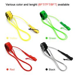 Prancha de surfe Smooth Steel Swivel Leash, Surfing Leg Rope, Paddleboard Leash, 6ft, 8ft, 10ft - Image 3