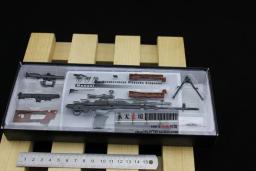 Minitoys 1/6 destacável all-metal svd sniper rifle modelo miniatura armas de soldado para 12 figure figure figura de ação em estoque - Image 6