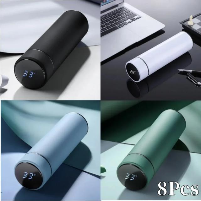 Garrafa Térmica de Aço Inoxidável 304 com Display de Temperatura Inteligente e Design Elegante para Preservação Duradoura do Calor