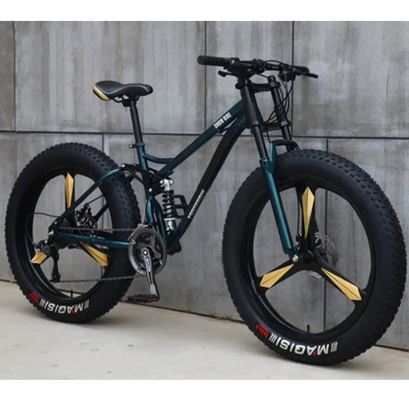 Bicicleta De Montanha De Neve Do Cruzador De Praia, Bicicleta Gorda Tipo De Montanha, Popular, Novo Design, 26 Em, 4.0 - Image 1