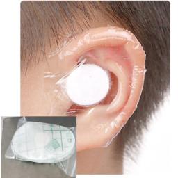 Impermeável plástico protetor de orelha, natação tampa Caps, salão de cabeleireiro, Dye Shield Protection, Shower Cap Tool, atualizado, 20 pcs, 60pcs - Image 1