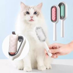 Geral Pet Grooming Brush, uso lateral duplo, cabelo pegajoso flutuante, pente de gato, suprimentos de limpeza para cães - Image 1