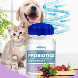 Pet Active probióticos nutricionais para cães e gatos, melhorar a diarréia e digestão, produtos de saúde gastrointestinal, 180 comprimidos - Image 5