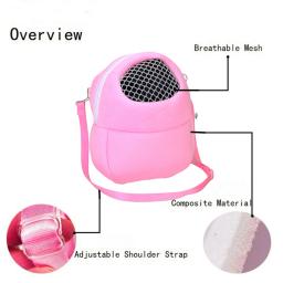 Respirável Hamster Mochila De Viagem, Três Tamanho, Sacos De Ombro, Transportadora De Animais, Cão, Pequeno, Médio, Grande - Image 2