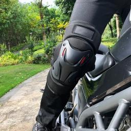 Equipamento de proteção para motociclismo, joelheiras cross-country, anti-queda, novo, 1 par, 2024 - Image 2
