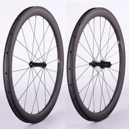 Conjunto de rodas de carbono para bicicleta de estrada CSC 700C 33/35/38/50/60/88mm Clincher Tubeless rodas de carbono 4 trinquete 54T para bicicleta de corrida - Image 3
