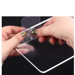 Parede Acrílica Cor Prateleira Pendurada, Cremalheira De Armazenamento De Plexiglás, Adesivo Grosso Forte, Soco Livre, Soco, Banheiro, Banheiro, Cozinha, 3mm - Image 5