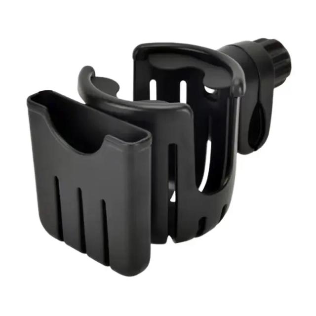 Suporte Universal para Garrafa e Telefone com Acessório para Carrinho e Copo Infantil - Ideal para Bicicleta - 1 Unidade