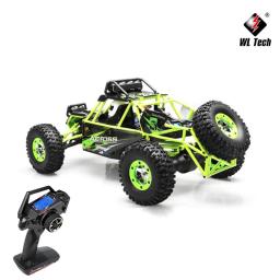 WLtoys 12428 1:12 4WD RC Racing Car High Speed Off-Road Remote Control Alloy Climbing Truck LED Light Buggy Boys Toys Kids Gift - Image 3