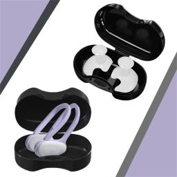 Clipe nasal de natação de silicone para esportes aquáticos, plugue nasal antisufocante, impermeável, anti-ruído, surf, mergulho, acessórios de piscina ao ar livre - Image 5