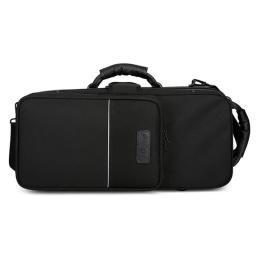 Saco de Trompete Impermeável Mochila Corpo Cruzado Ombros Alça bB Trompete Box Bags Latão Saco de Instrumento Caixa Dura Trombeta Capa Saco Cor preta 1200D Material de Nylon impermeável Portátil Bb Trompete Hard Case - Image 5