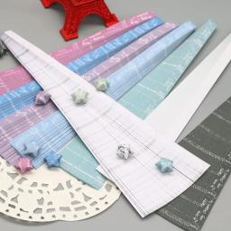 Estrelas de Papel Origami Lucky Star, Artesanato DIY, Tiras Dobráveis para Artes, 540 Folhas - Image 3