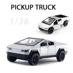 1:36 coleção caminhão liga simulação brinquedo carro modelo de metal diecasts veículos captador decoração do carro criança meninos brinquedos presentes natal - Image 2