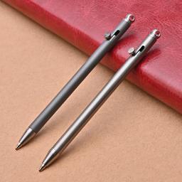 Portátil mini caneta de titânio edc gadget personalidade ao ar livre assinatura criativa caneta - Image 2
