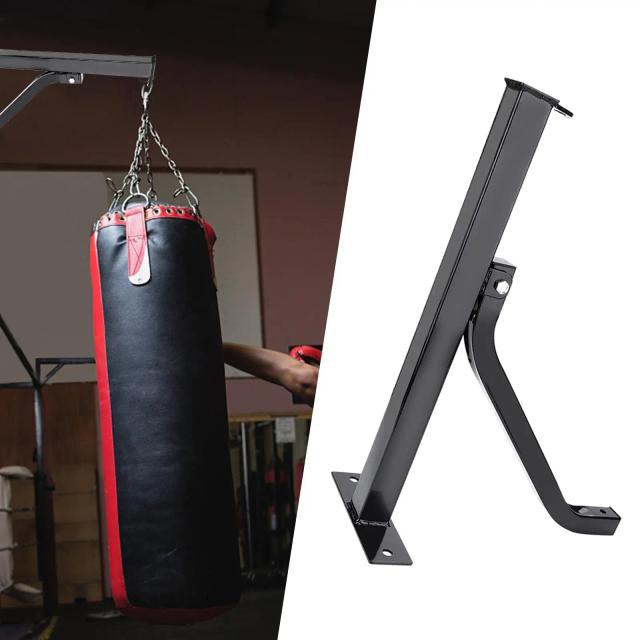Suporte de Parede para Saco de Boxe - Gancho Pesado para Treinamento de Muay Thai e Fitness em Casa