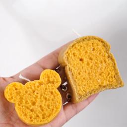 Molde De Vela Do Silicone Do Pão Dos Desenhos Animados, Fatias De DIY De Artesanato De Pão, Fazer Presentes, Gesso De Sabão, Chocolate, Biscoitos, Moldes De Cozimento, Decoração De Casa - Image 6