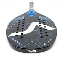 Raquete de tênis de praia kevlar/12k/carbono com superfície 3d brilhante alça antiderrapante para esportes de praia e prática com bolsa de cobertura - Image 2