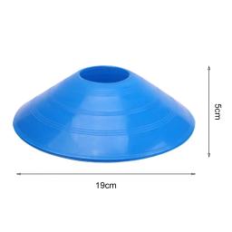 Prato do sinal do treinamento do futebol, Cones, malha com saco, discos do marcador, balde do marcador, treinamento do futebol, pires dos esportes, 50Pcs - Image 6