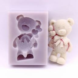 Molde De Silicone Do Urso De Balão, Bolo De Fondant, Chocolate, Cozimento De Doces, Artesanato De Açúcar, Pastelaria, Molde De Cozimento, Aniversário, Ferramentas De Decoração De Casamento - Image 3
