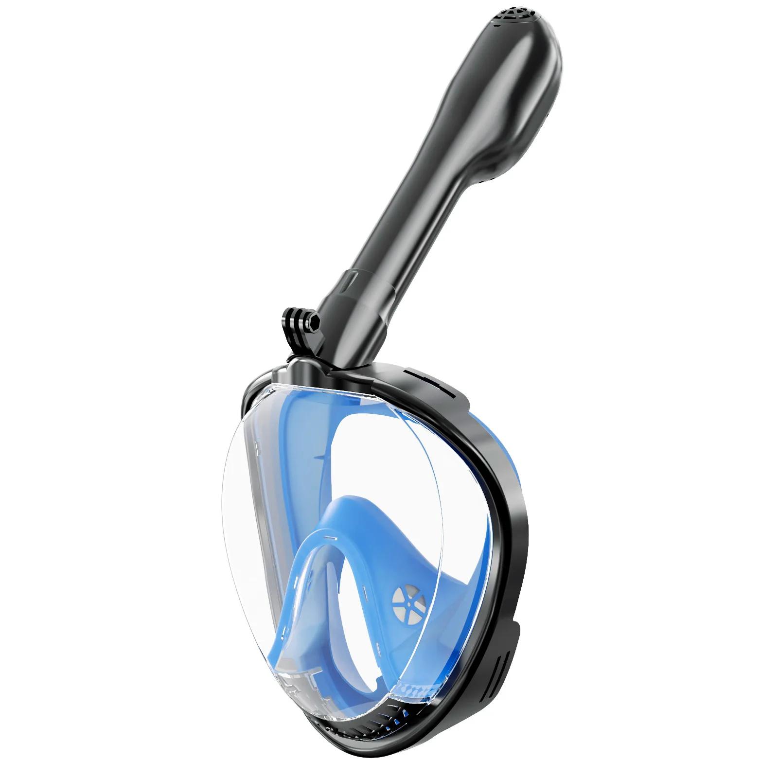 Máscara De Mergulho Profissional, Snorkel De Água Seca Completa, Conjunto De Óculos De Esportes, Equipamento De Natação De Mergulho, Mar Profundo - Image 1