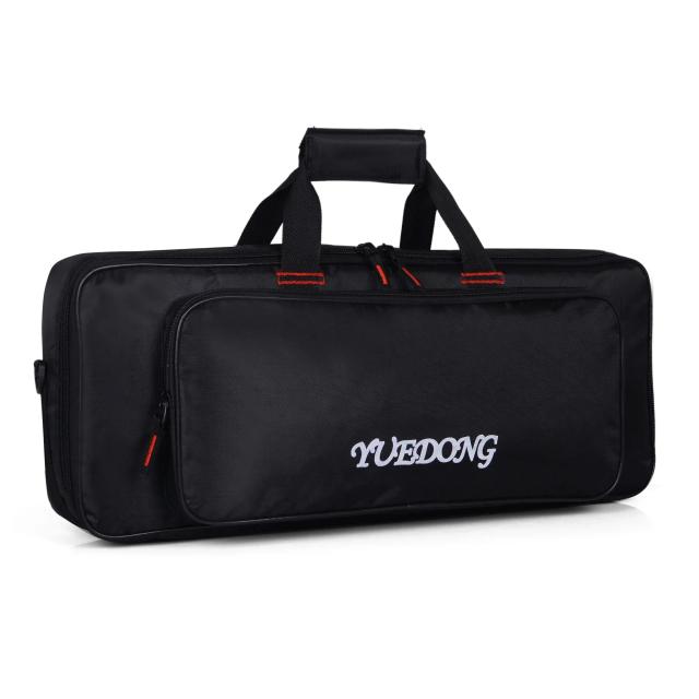 Bolsa de Transporte à Prova d'Água para Teclado de 37 Teclas - Oxford Midi Board Case 60x27,5x10cm para Roland JD-Xi e Korg Micro-Korg