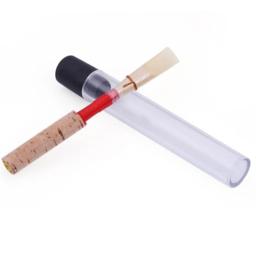 Palhetas macias para oboé com tubo de plástico, peças de reposição para instrumentos de sopro, palhetas de cortiça - Image 3