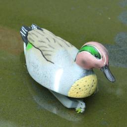 5 opções de plástico pato flutuante chamariz caça pássaro dissuasor repelente erva daninha pragas espantador gramado escultura decoração do jardim - Image 6