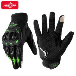 Moto motocicleta corrida equitação luva ciclismo equitação homem anti-queda quatro estações respirável dedo cheio cavaleiro tela de toque luvas - Image 6