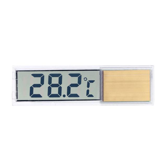 Termômetro Digital 3D Impermeável para Aquários - Medidor Eletrônico de Temperatura para Peixes e Tartarugas, Ideal para Decoração do Seu Tanque