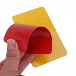 Futebol Futebol Árbitro Card Set, Cartão Vermelho e Amarelo, Suprimentos de Árbitro, Carteira, Caderno, Jogo Profissional, Ferramentas de Árbitro - Image 4