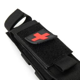 Bolsa tática do torniquete para a caça ao ar livre, primeiros socorros, médicos, tesoura, pacotes, equipamento de emergência, faca, coldre, gato, nylon - Image 6