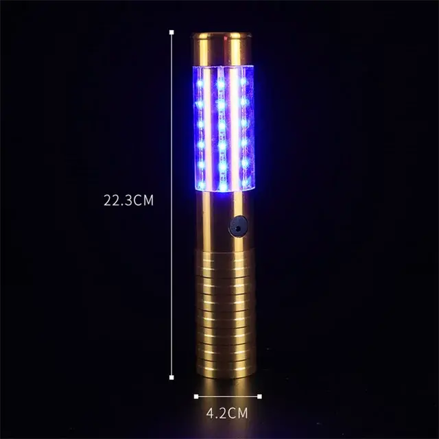 Bastão Eletrônico LED Sparklers com Efeito Stroboscópico para Decoração de Festas e Clubes Noturnos