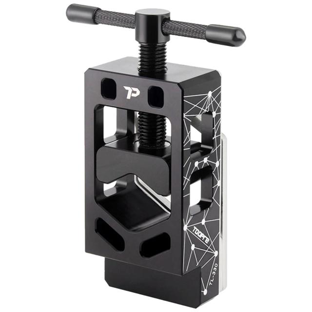 Serra de Corte de Tubo de Fibra de Carbono para Bicicletas com Guia Ajustável e Forquilha, Ferramenta Ideal para Corte do Tubo de Assento